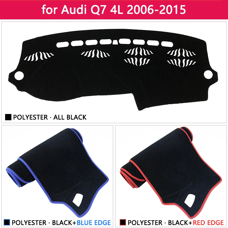  for Audi Q7 4L 2006~2015 Anti-Slip Mat Dashboard Cover Pad Sunshade Dashmat Protect Carpet Car Acce