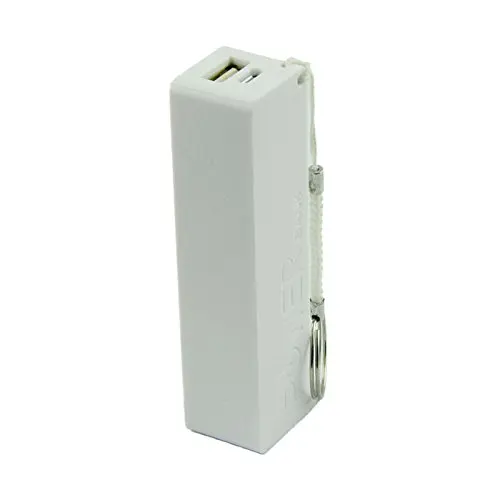 New Portable Power Bank 18650 External Backup Battery Charger With Key Chain Factory Price