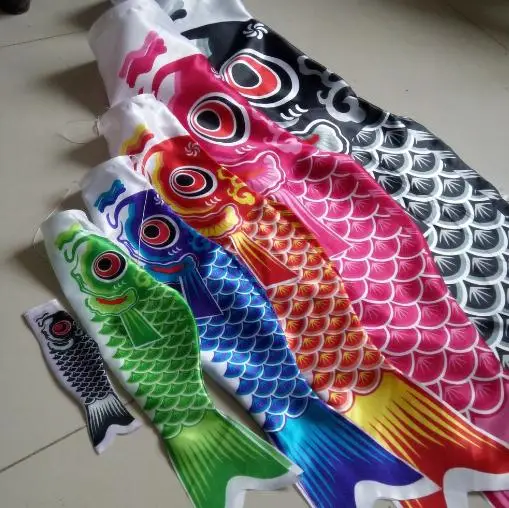 Koinobori Koi Nobori Carp Windsocks Streamers флаг в виде рыбы украшение на стену воздушного змея 15 7 59