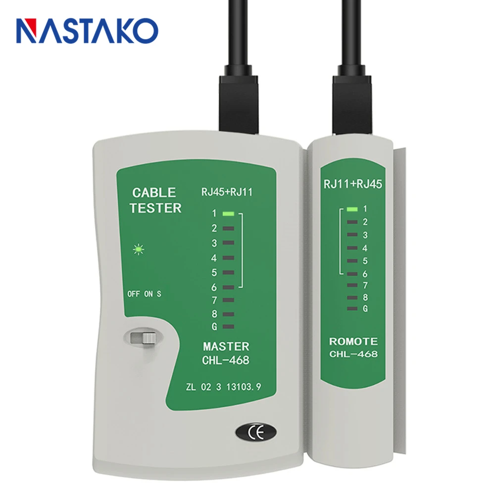 RJ45 Tester Network Telephone Cable Tester RJ11 RJ12 RJ45 CAT5 Cat5e