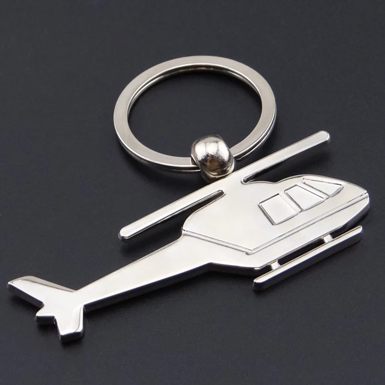 Брелок для ключей в виде вертолета из нержавеющей стали|steel key ring|stainless steel ringkey ring |