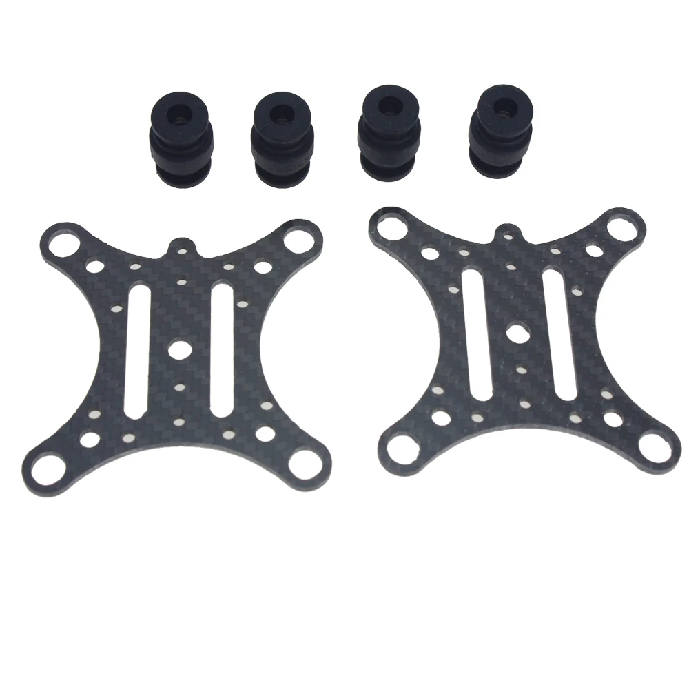 JMT FPV Carbon Fiber Anti Vibration Plate Rubber Balls for Phantom 1 2 Gimbal Mount Quadcopter
