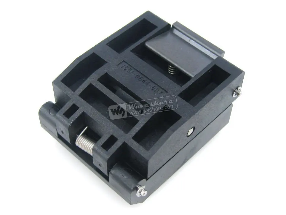 QFP64 TQFP64 FQFP64 PQFP64 IC51-0644-807 Yamaichi QFP IC тестовый адаптер программирования с разъемом 0 5