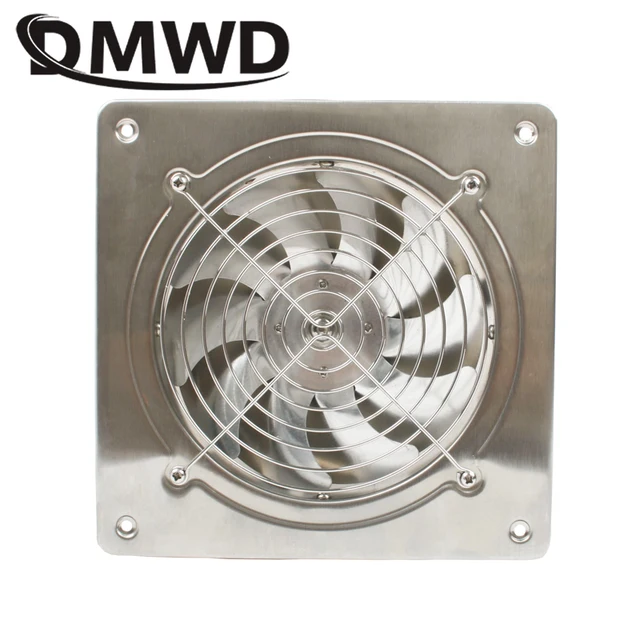 DMWD 6 Inch Window Wall Pipe Ventilation Exhaust Blower Cooling Duct Air Fan Toilet Bathroom Kitchen Extractor 6'' Ventilator 2