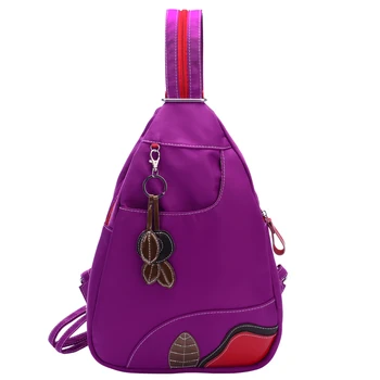 

2020 New Fashion Women Chest package nylon Tassel woman Messenger Bag Diagonal Portable Multi-functional Crossbody Bags Designer