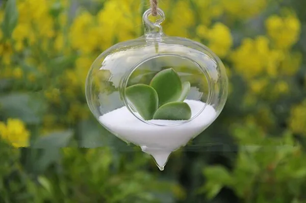 Диаметр = 8 см креативная стеклянная террариумная ваза в форме лука с одним открытым и одним кольцом Свадебные Декоративные Стеклянные Подвески друг подарок