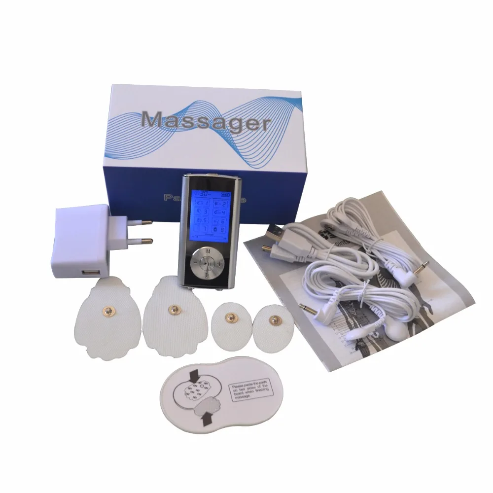 8 режимов TENS/EMS терапия массажер стимулятор мышц физиотерапия инструмент+ 1 шт электрическая маска для лица для здравоохранения