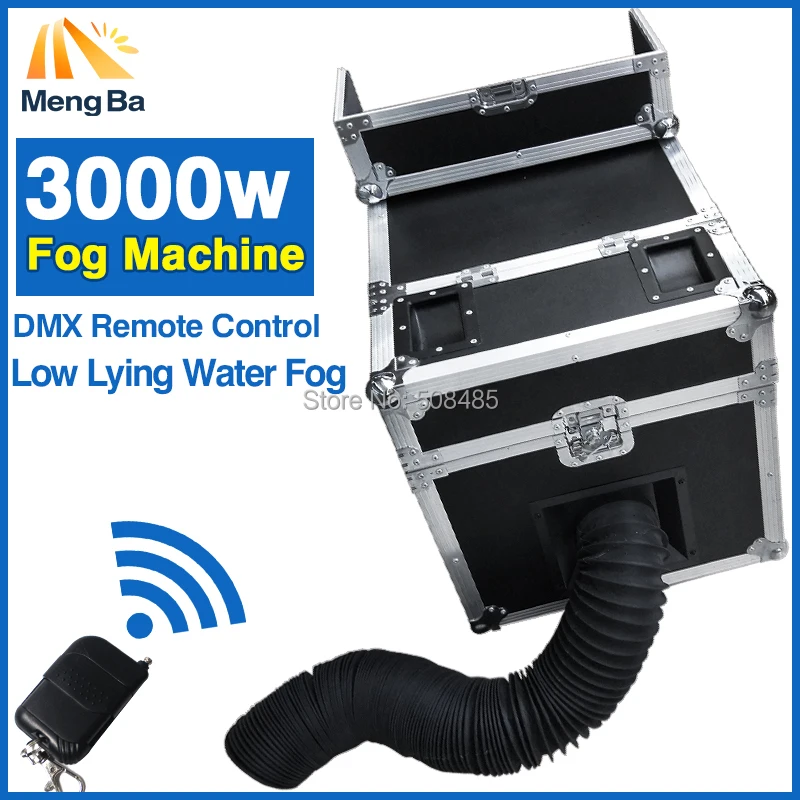 

3000W Water Fog Machine Water Smoke With DMX Remote Control Low Lying Water Fog Smoke Machine Stage Effect