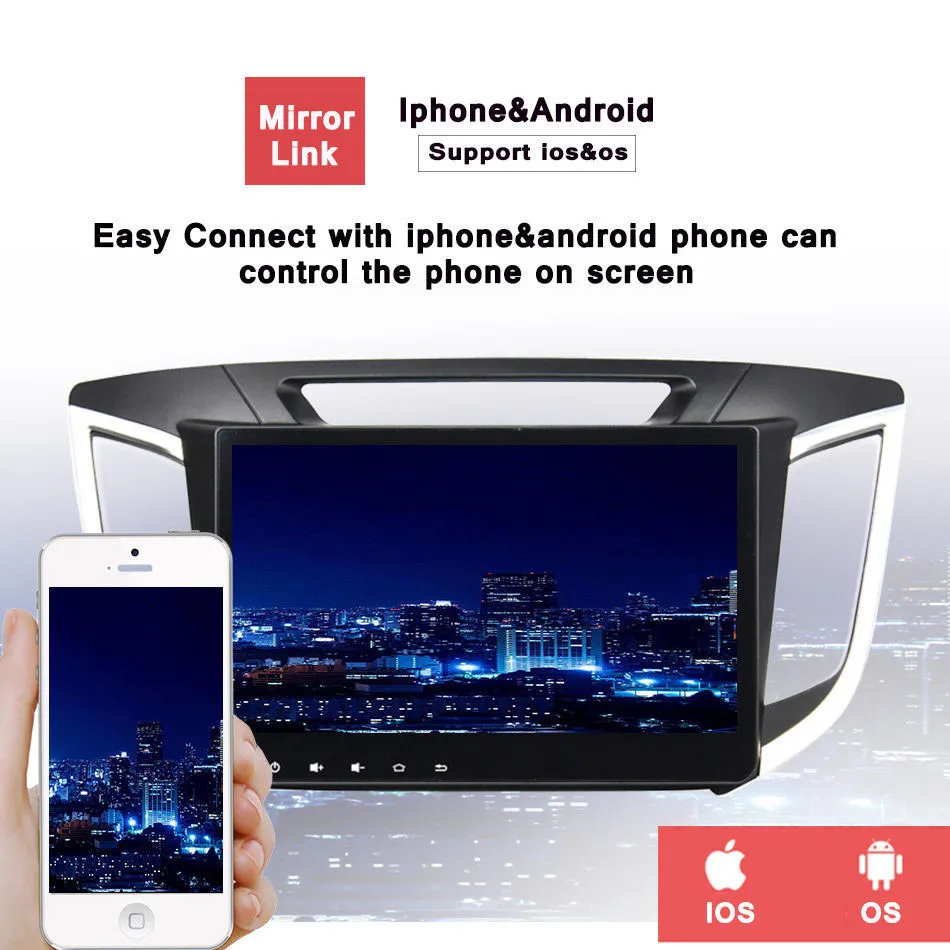 Top 4G+64G android 9.0 car dvd for Hyundai creta ix25 2014 2015 2016 2017 2 din 10 .1" car radio player gps navigation Tape recorder 4 Top 4G+64G android 9.0 car dvd for Hyundai creta ix25 2014 2015 2016 2017 2 din 10 .1" car radio player gps navigation Tape recorder 4