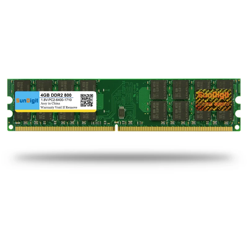 SunDigt DDR2 800 PC2 6400 5300 4200 1 GB 2 GB 4 GB 8 GB حاسوب شخصي مكتبي ذاكرة عشوائية متوافق DDR 2 667 MHz 533 MHz متعددة نماذج DIMM SunDigt DDR2 800 PC2 6400 5300 4200 1 GB 2 GB 4 GB 8 GB حاسوب شخصي مكتبي ذاكرة عشوائية متوافق DDR 2 667 MHz 533 MHz متعددة نماذج DIMM