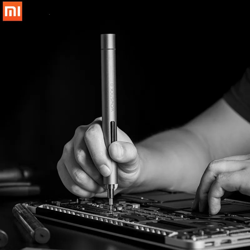 Оригинальный электрический шуруповерт XIAOMI Mijia Wowstick 1P + 19 в 1 беспроводная
