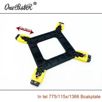Free Shipping 2016 New Multi-Platform 775/1155/1156/1366 CPU Backplane Desktop Computer Common Backplate CPU Cooler Bracket