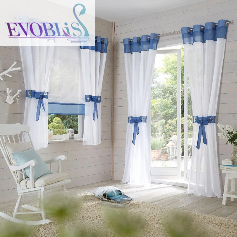 

2018 Morden tulle curtains for living room fashion voile curtains for bed room white sheers curtains rideaux pour le salon