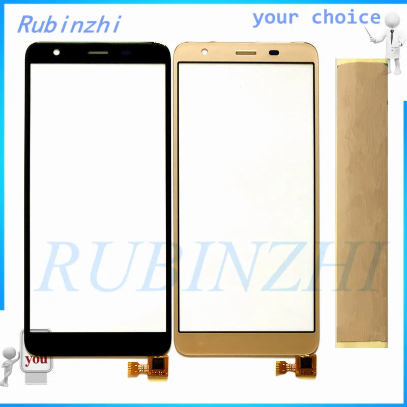 RUBINZHI с лентой сенсорный экран мобильного телефона для Ulefone S1 дигитайзер Передняя