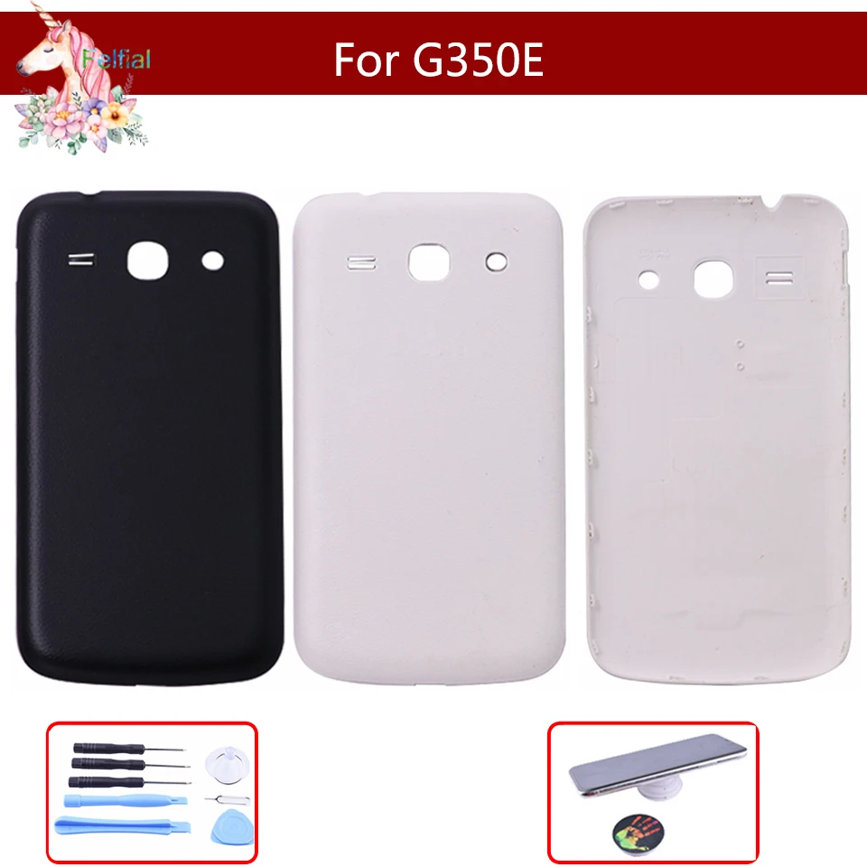 

4.3" For Samsung Galaxy Core Plus SM-G350E G350 G3500 G3502 Battery Back Cover Rear Door Housing Replacement Parts With Logo