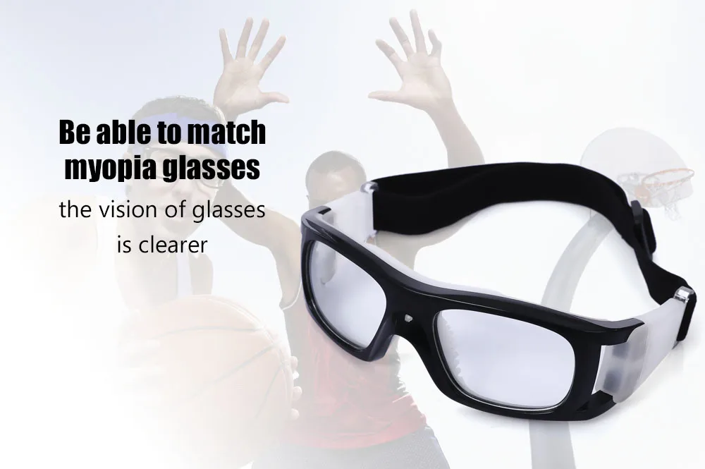 DX070 Basketball Protective Goggles Outdoor Sport Football Skiing Glasses with Myopia Lens