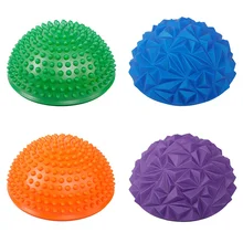 Мяч для йоги новые полукруглой формы ПВХ мышцы расслабляющий Йога Фитнес Аксессуары для ног задняя талия