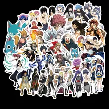 50pcs Japan anime Fairy Tail 3D stickers on laptop Bag Fairy Tail Waterproof skateboard Funny Sticker Toys For Children 50pcs Japan anime Fairy Tail 3D stickers on laptop Bag Fairy Tail Waterproof skateboard Funny Sticker Toys For Children