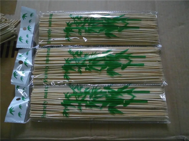 25 см* 2,5 мм бамбуковая палочка, около 100 корня, натуральный, баранины струнные prods, инструменты для барбекю, принадлежности для барбекю