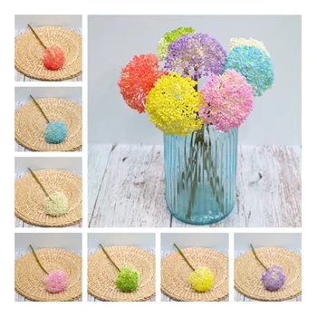 

16Pcs Fake Short Stem Milano 11.81" Length Simulation Plastic Dandelion Fruit for Home Wedding Decorative Artificial Plants
