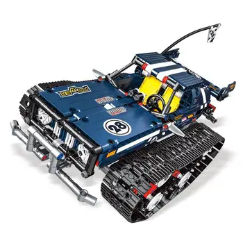 

13025 Crawler Racing Car Tracked Racer Remote Control Rc Building Blocks City Technic 20011 Toys Gift Bricks
