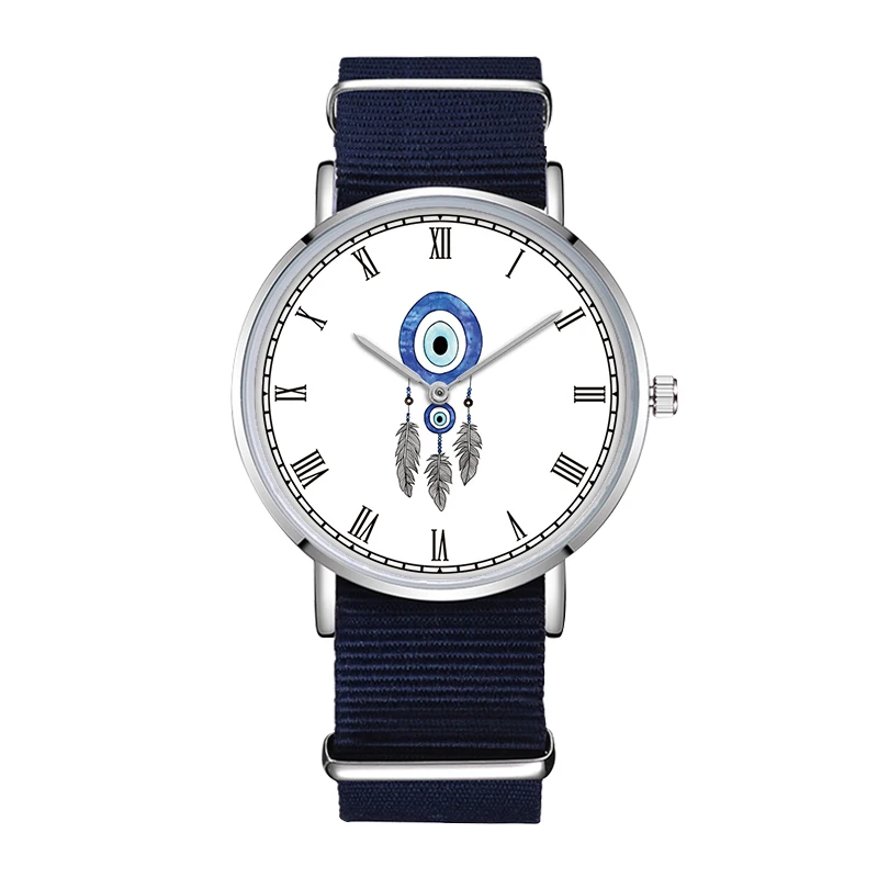 D-0021 наручные часы с тканевым ремешком Relojes Feminino нейлоновый ремешок женские Montre