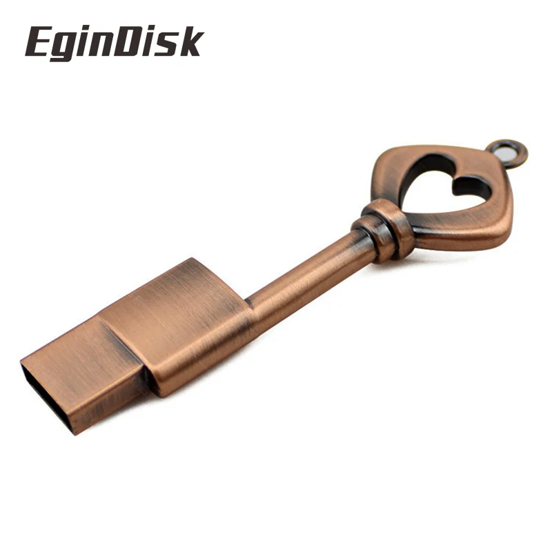 Egindisk USB Flash Drive 8 ГБ 16 32 64 4 подарок флэш накопитель creative usb stick Металлические флешки в