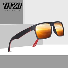 20/20 Марка Дизайн Поляризованные Солнцезащитные Очки Мужчины Квадратная Рамка Солнцезащитные Очки Для Женщин Старинные Ретро Очки Очки Gafas UV400 PL376