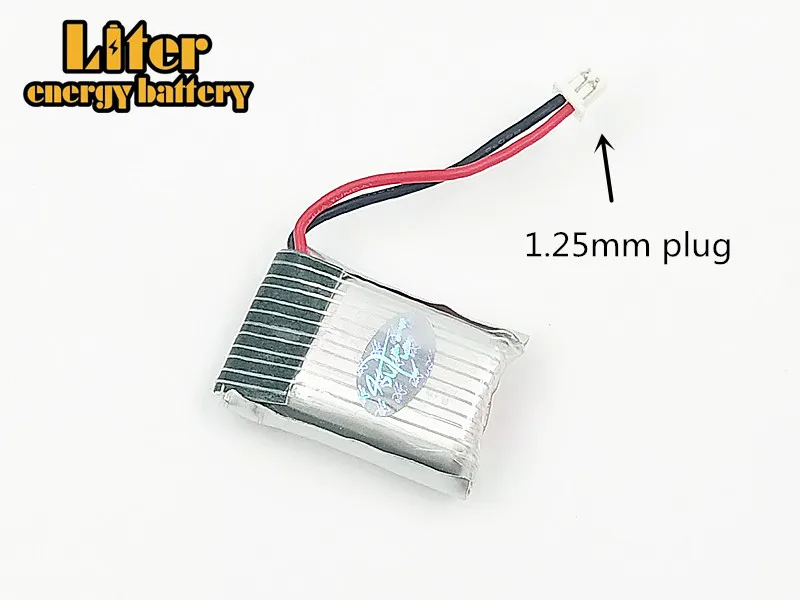 3 шт. 1 25 мм разъем 7 v 200mah 651723 H20 RC Quadcopter запасные части LIPO батарея lipo