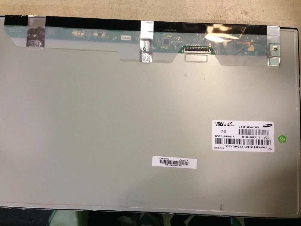 ЖК дисплей LTM185AT05 для C21R3 C225 1366 RGB * 768 WXGA 8 битный LVDS 1ch 250 cd/m2|lcd display|lcd screeninch lcd |