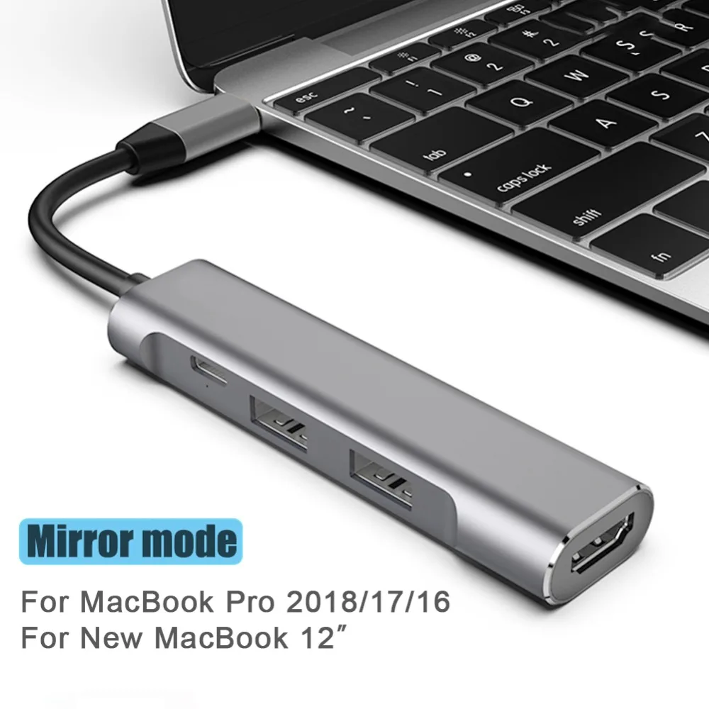 

2019 USB Type C HUB USB-C To HDMI 4K USB 3.0 2.0 Thunderbolt 3 Dex Mode Adapter Dock For MacBook pro Samsung S10 S9 huawei P20