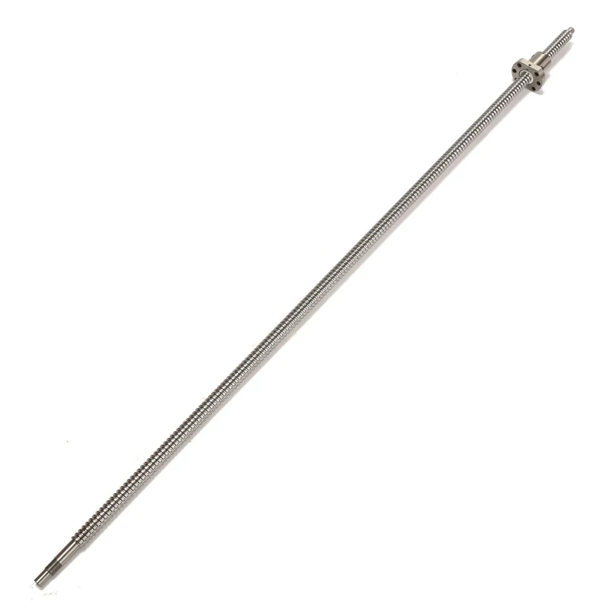 

SULEVE New SFU1605 850mm Stainless Steel Ball Screw With Flange Single Ball Nut End Machined CNC Parts Durable
