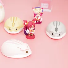 3 цвета 2,4 ГГц Беспроводная мышь портативная мини мышь 2,4 ГГц Беспроводная 1200 dpi Милая хомяк креативная мышь беспроводная мышь для ноутбука