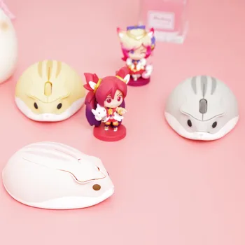 

3Colour 2.4ghz Wireless Mouse Portable Mini Mouse 2.4Ghz Wireless 1200DPI Cute Hamster Creative Mice Wireless Mouse For Laptop