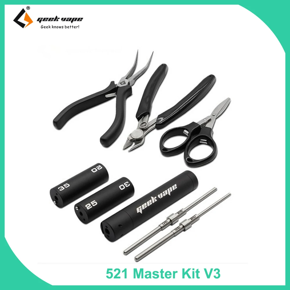 100 Original Geekvape 521 Master Kit V3 include Diagonal