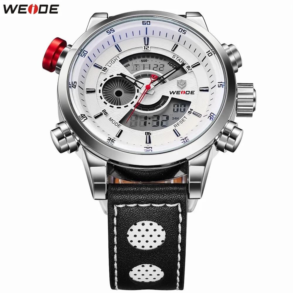 Новые оригинальные модные водонепроницаемые спортивные часы WEIDE Мужские