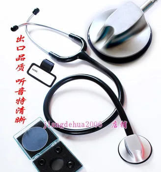 

free shipping Medical stethoscope Pitfall hot-selling luxury high quality single head stethoscope full set