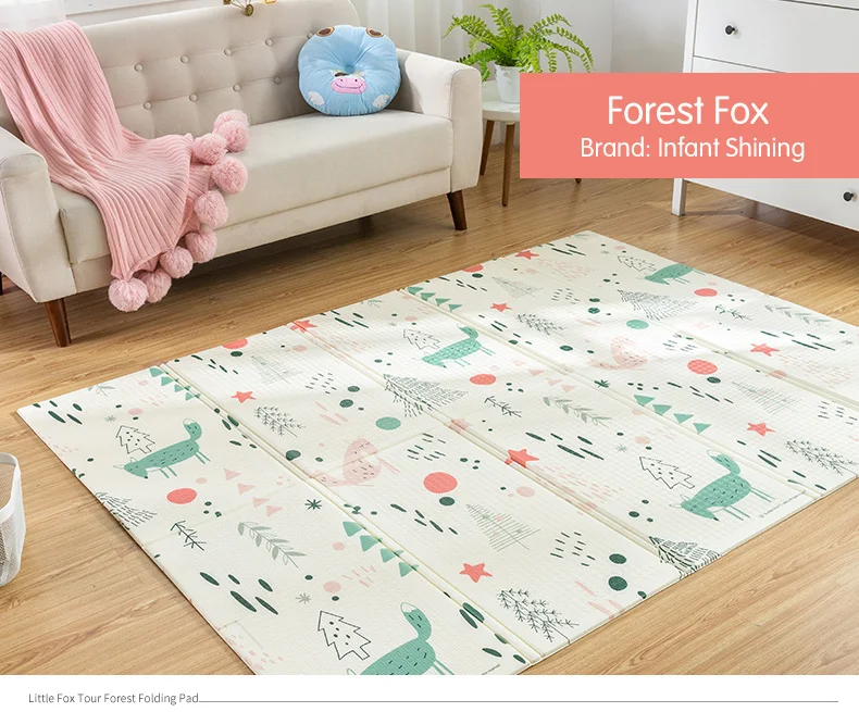 Esteira do Jogo do Bebê Infantil das Crianças do Quarto Quarto do Bebê Infantil Brilhante Xpe Enigma Mat Espessamento Tapete do Bebê Mat Bebê Engatinhando Pad Dobrável Tapete 38 baby carpet