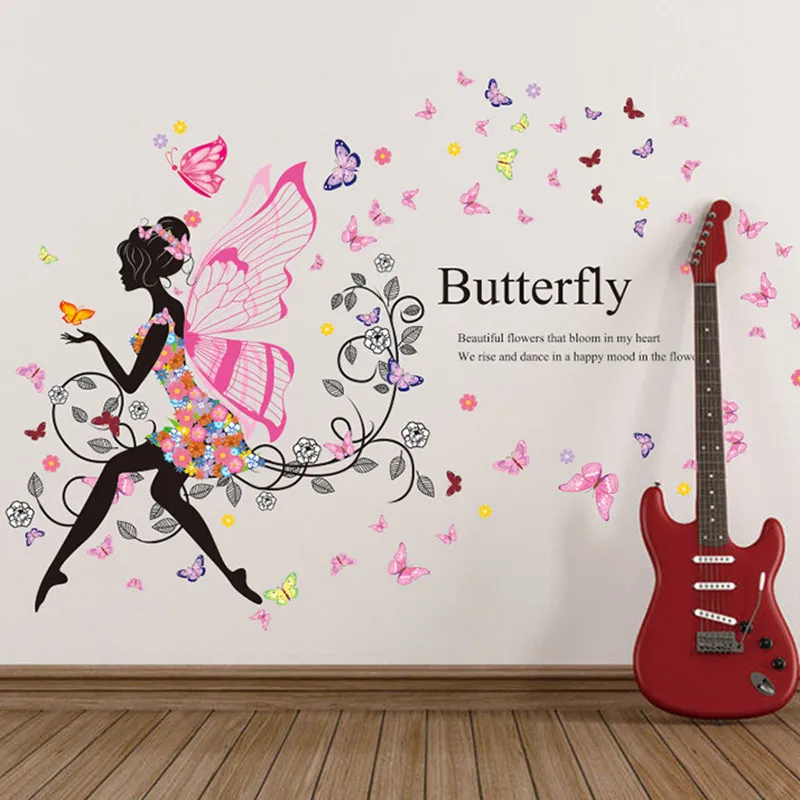new 1pc wallpaper 60x90cm diy car butterfly flower removable wall paper vinyl decal mural new 1pc wallpaper 60x90cm diy car butterfly flower removable wall paper vinyl decal mural