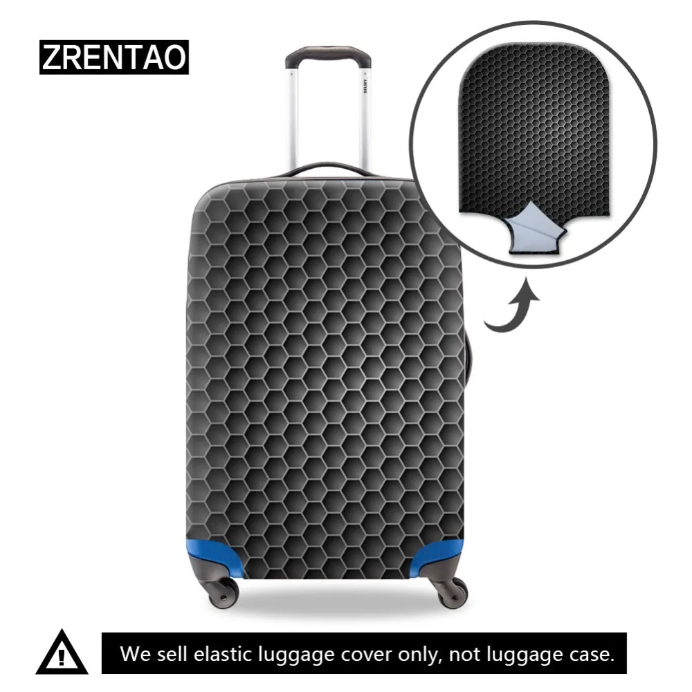My Heat Travel Luggage Cover Fit for 18-32 Inch Luggage Go Travel Black, XL 18-32 inch luggage