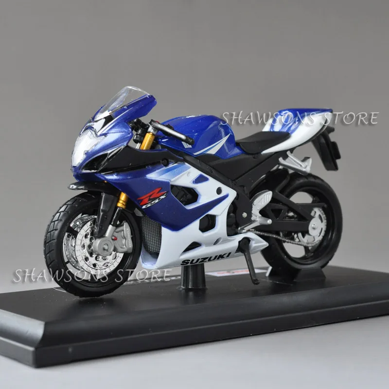 Литые игрушечные модели Maisto 1:18 Suzuki GSX-R 1000 спортивный велосипед миниатюрный мотоцикл Реплика