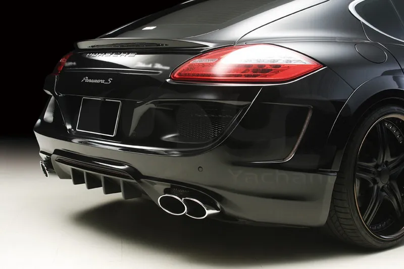 2010-2013 Porsche Panamera Wald  Sports Line Black Bison Edition Style Trunk Spoiler FRP (11) - 