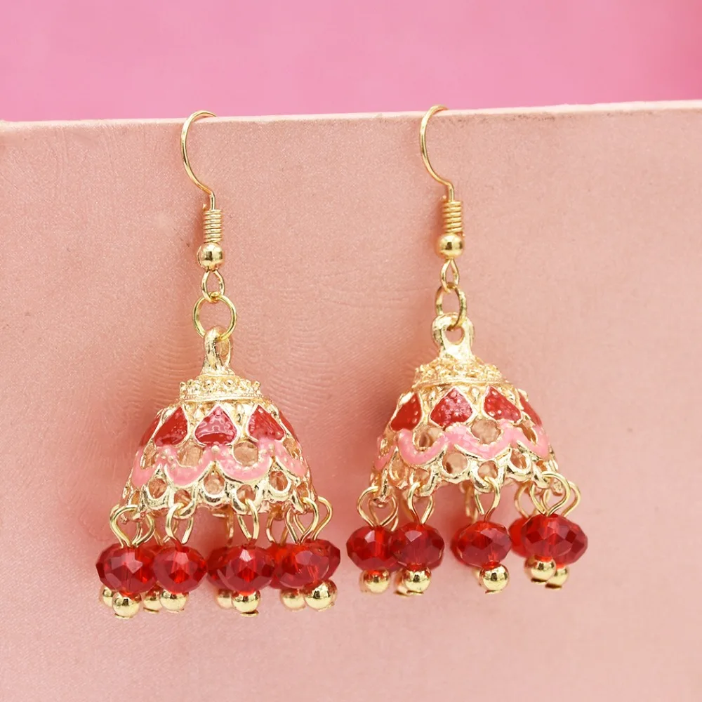 Buy indian earrings bollywood jhumka earrings wedding traditional party  ethnic