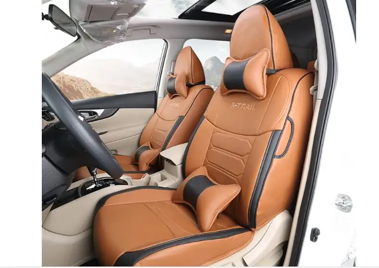 

Car Seat Covers Set Interior Covers Car Styling Cushion Protector Car Accessories For Nissan X-Trail 2014-2017