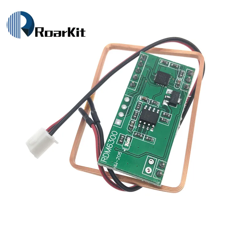 UART 125 кгц EM4100 RFID карты ключ ID считыватель модуль RDM6300(RDM630) для Arduino