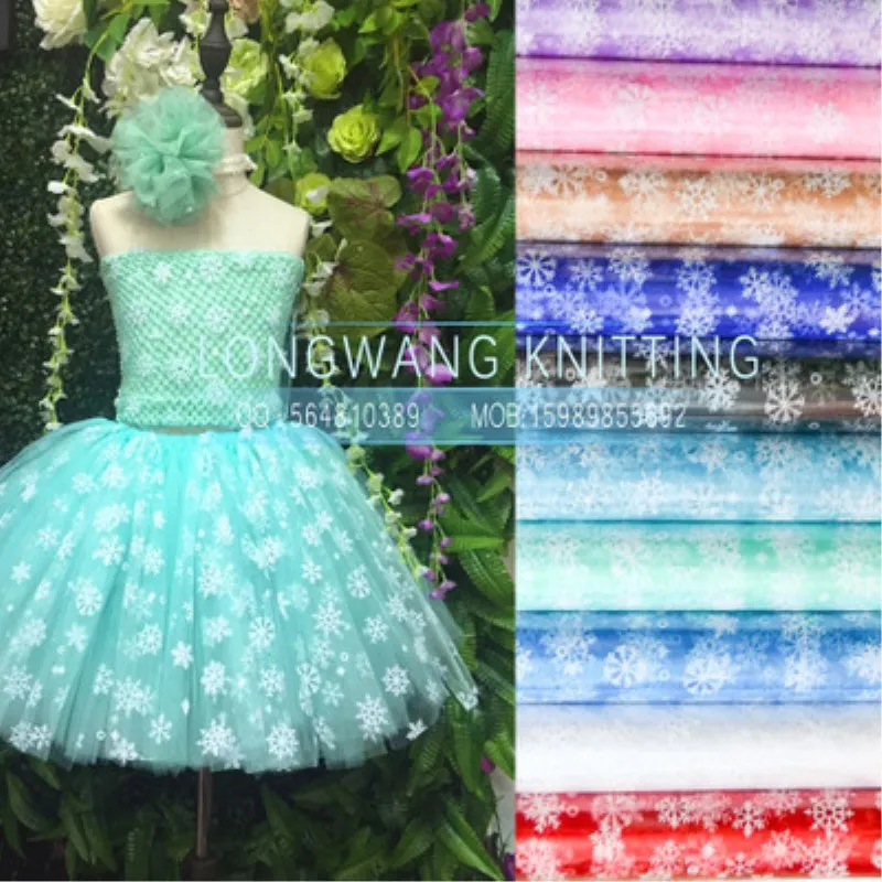 

Tulle chiffon fabric for Baby Shower Tutu Skirt Wedding Favors Gifts Party Decor Table Cloth Decorated Sewing Fabric Supplies
