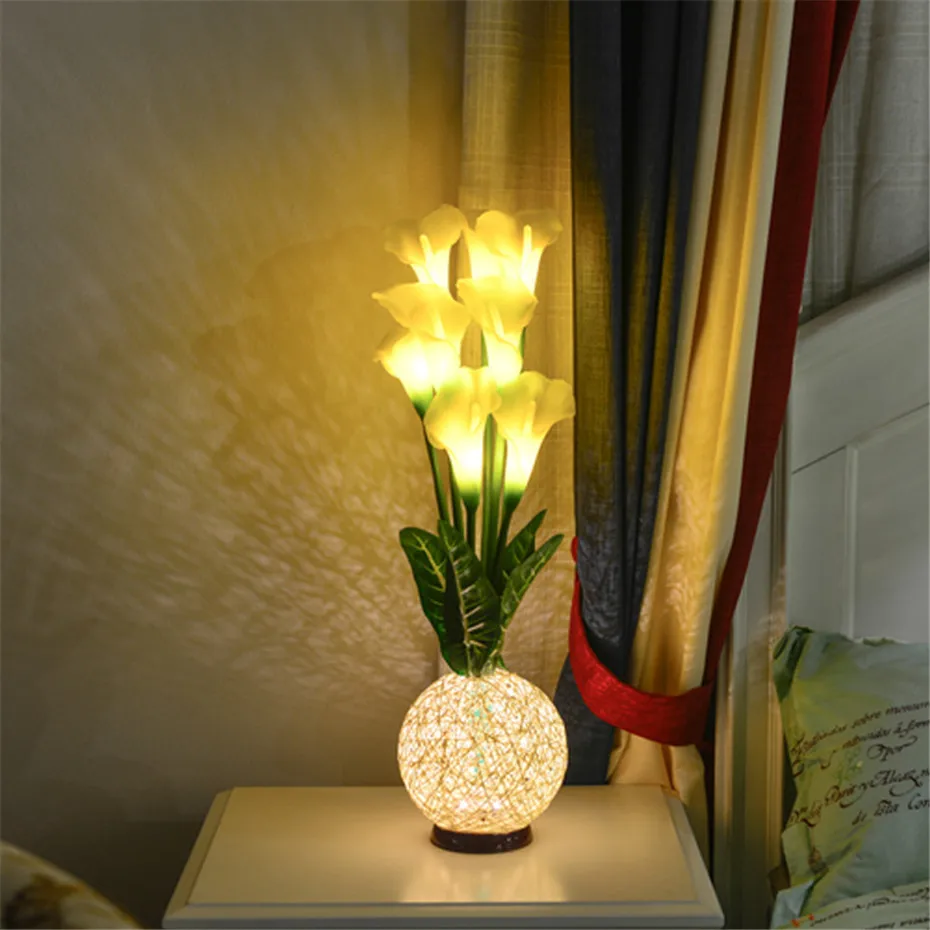 Calla lily night light