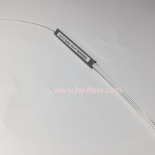 Волоконно-оптический ПЛК сплиттер 1x8, без разъема, G657A1 0,9 мм длина кабеля 1 м 10 шт