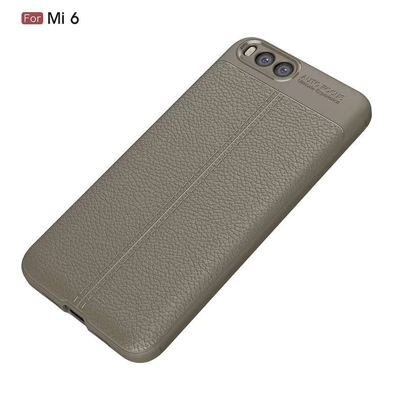 Litchi leather silicone case xiaomi mi6 (23)