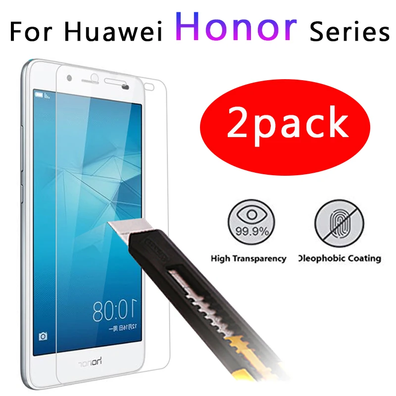 

Protective glass on for huawei honor 4x 5x a c tempered glas film view vetro honer tremp x4 x5 a4 c5 screen protector homor 2pcs